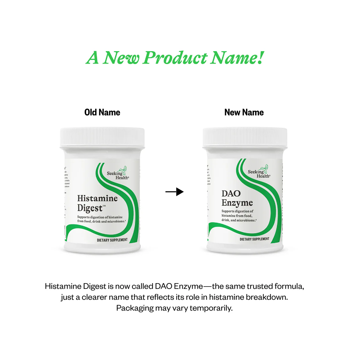 DAO Enzyme (Formerly Histamine Digest) | 90 Capsules | Seeking Health - Image 3