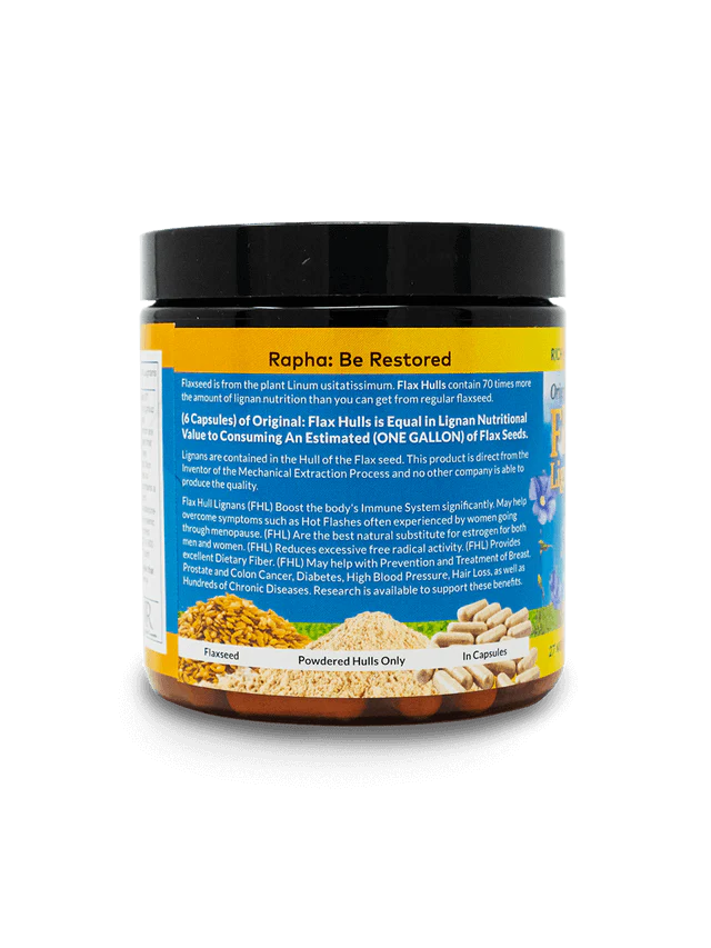 Flax Hull Lignans | 90 Capsules | Rapha Global - Image 3