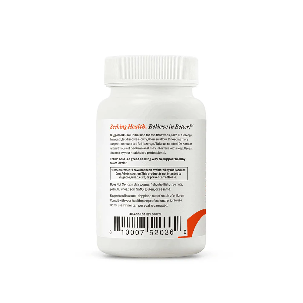 Folinic Acid - 60 Lozenges 800mcg - Image 3