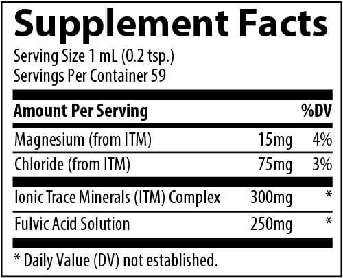 Cell Therapy Ionic Fulvic Acid + | 59ml | Liquid Health - Image 3