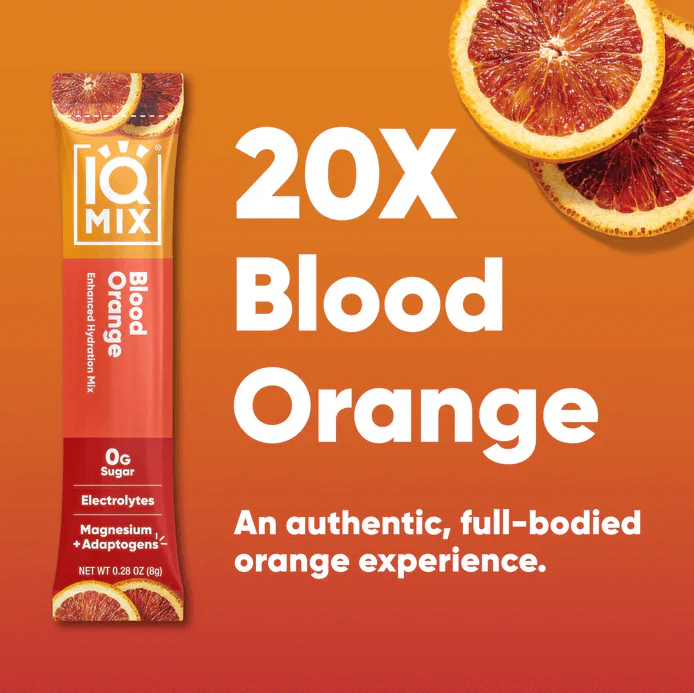 IQMIX Blood Orange | 20 Electrolyte Hydration Sachets - Image 4
