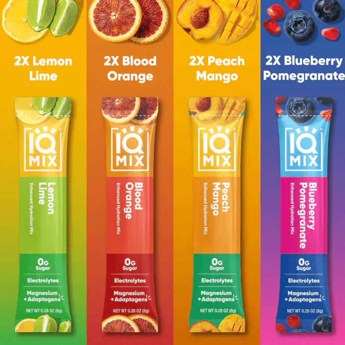 IQMIX Electrolyte Hydration Sachets - 8 Stick Sampler - Image 3