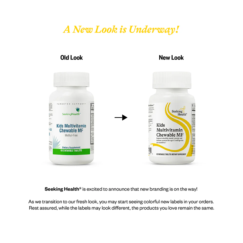 Kid's Multivitamin Chewable MF | 60 Tablets - Image 3