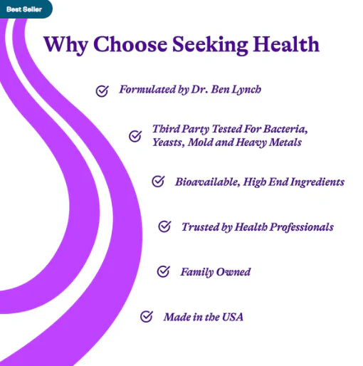 Optimal Prenatal | 240 Capsules | Seeking Health - Image 8