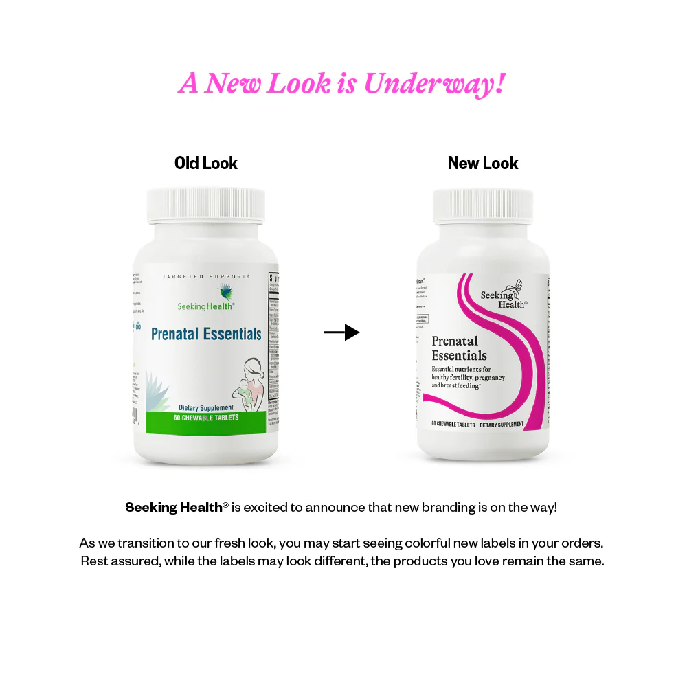 Prenatal Essentials Chewable | 60 Tablets - Image 3