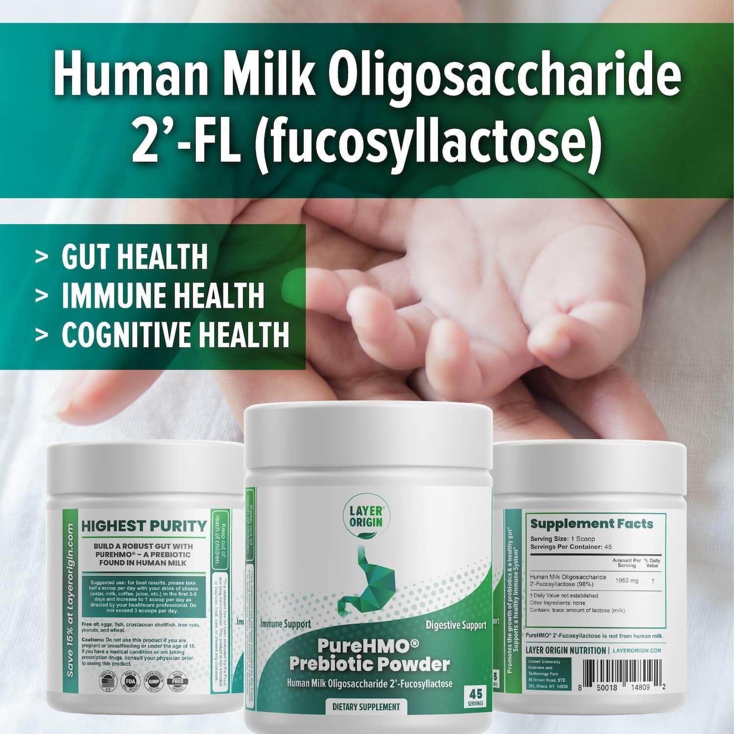 PureHMO® Prebiotic Powder | 87.75g - Image 5